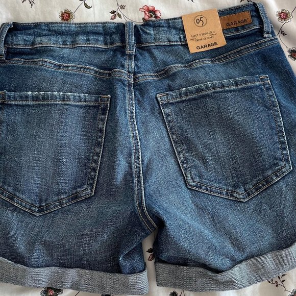 Garage Denim Shorts High Rise - Picture 2 of 2
